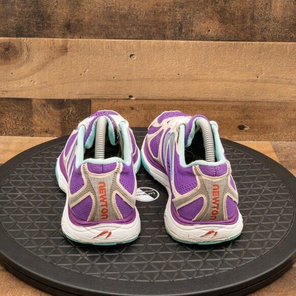 NEWTON KISMET WOMENS ATHLETIC SHOES RUNNING WALKING GYM GRAY PURPLE LOW SIZE 9 - Picture 7 of 9